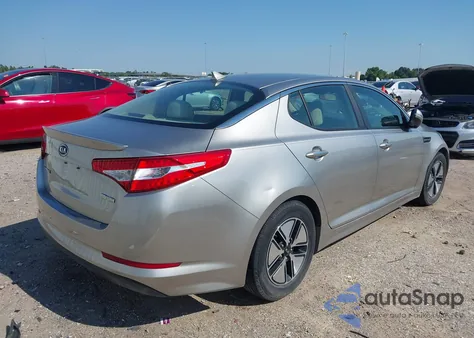 2012 Kia Optima Hybrid Ex z USA, uszkodzony, nr VIN KNAGM4AD2C5018449
